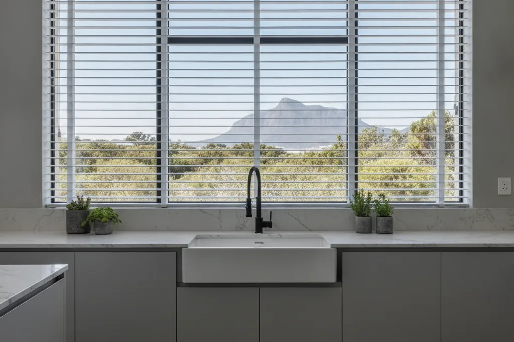 Made-to-measure blinds in a Cape Town home